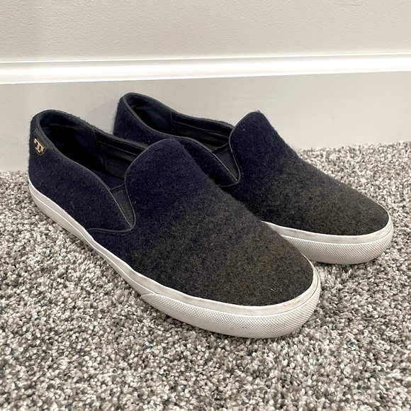 Tory Burch Shoes - Tory Burch blue/green ombré slip on loafers, size 8.5